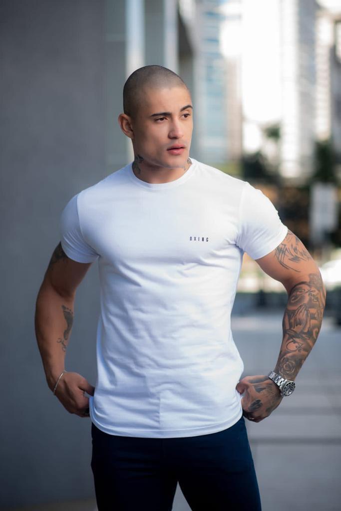 Camiseta básica 100% algodão