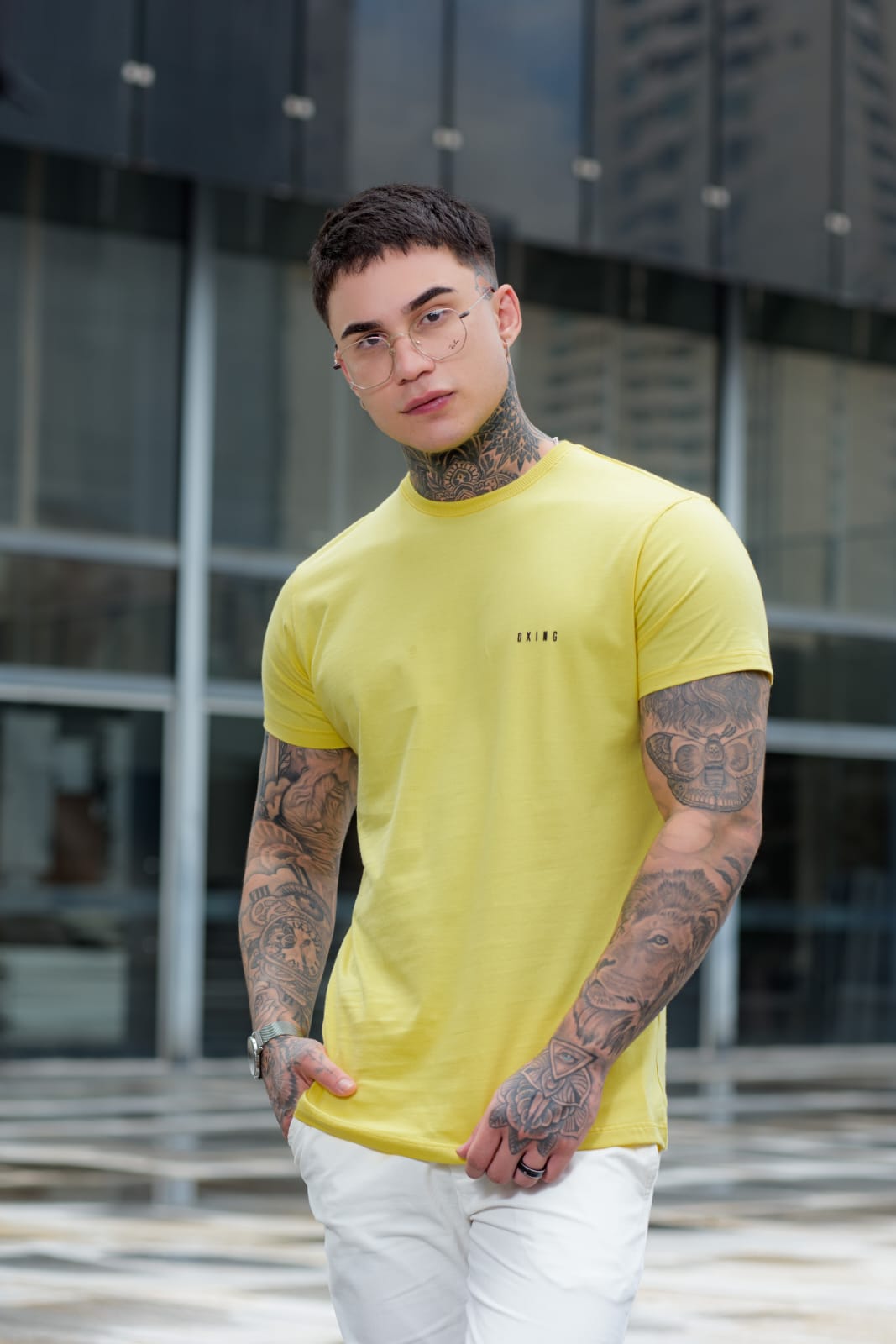 Camiseta básica 100% algodão